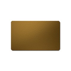 Gold Magnet (name Card) by nate14shop