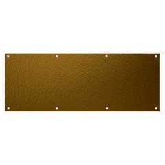 Gold Banner And Sign 8  X 3 