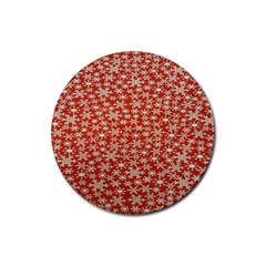 Holiday Rubber Coaster (round) by nate14shop