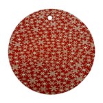 Holiday Round Ornament (Two Sides) Back