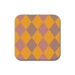 Pattern Box Rubber Coaster (Square) Front