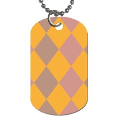 Pattern Box Dog Tag (one Side) by nate14shop