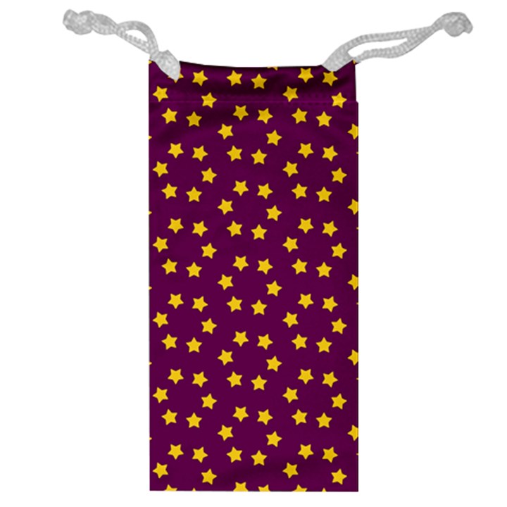 Stars,yellow Purple Jewelry Bag