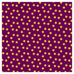 Stars,yellow Purple Lightweight Scarf  by nate14shop