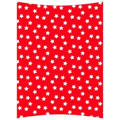 Stars-white Red Back Support Cushion by nate14shop