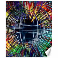 Color-background-structure-lines- Canvas 16  X 20 