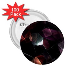 Crystals Background Designluxury 2 25  Buttons (100 Pack) 