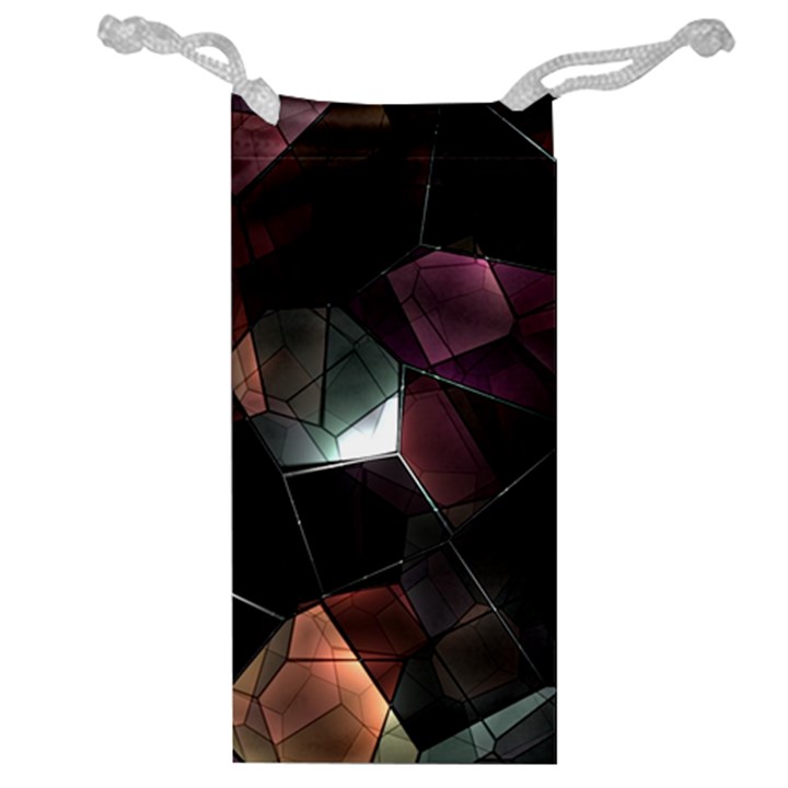 Crystals background designluxury Jewelry Bag