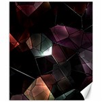 Crystals background designluxury Canvas 8  x 10  8.15 x9.66  Canvas - 1