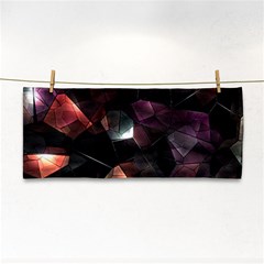 Crystals Background Designluxury Hand Towel