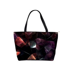 Crystals Background Designluxury Classic Shoulder Handbag by Jancukart