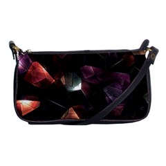 Crystals Background Designluxury Shoulder Clutch Bag