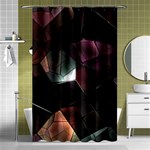 Crystals background designluxury Shower Curtain 48  x 72  (Small)  Curtain(48  X 72 ) - 42.18 x64.8  Curtain(48  X 72 )