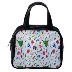 Wallpaper Special Christmas Classic Handbag (one Side) by nate14shop