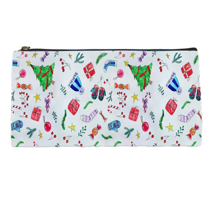 Wallpaper Special Christmas Pencil Case