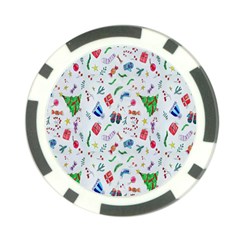 Wallpaper Special Christmas Poker Chip Card Guard (10 Pack) by nate14shop