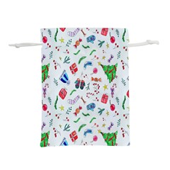 Wallpaper Special Christmas Lightweight Drawstring Pouch (m)