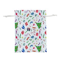 Wallpaper Special Christmas Lightweight Drawstring Pouch (l)