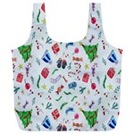 Wallpaper Special Christmas Full Print Recycle Bag (XXL) Back