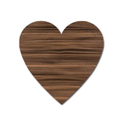 Texture Wood,dark Heart Magnet by nate14shop