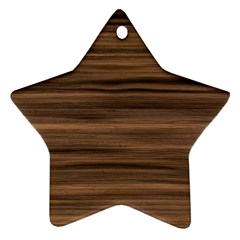 Texture Wood,dark Ornament (star)