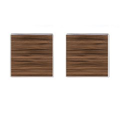 Texture Wood,dark Cufflinks (square) by nate14shop