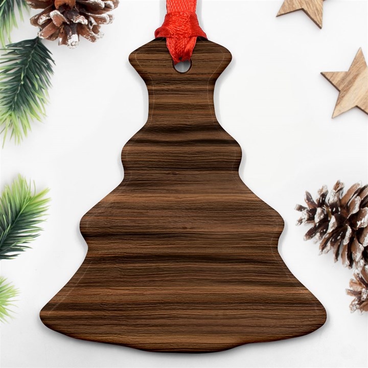 Texture Wood,dark Ornament (Christmas Tree) 