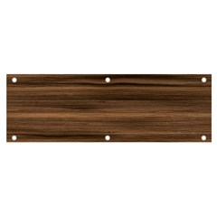 Texture Wood,dark Banner And Sign 6  X 2  by nate14shop