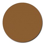 Template-wood Design Round Mousepads Front