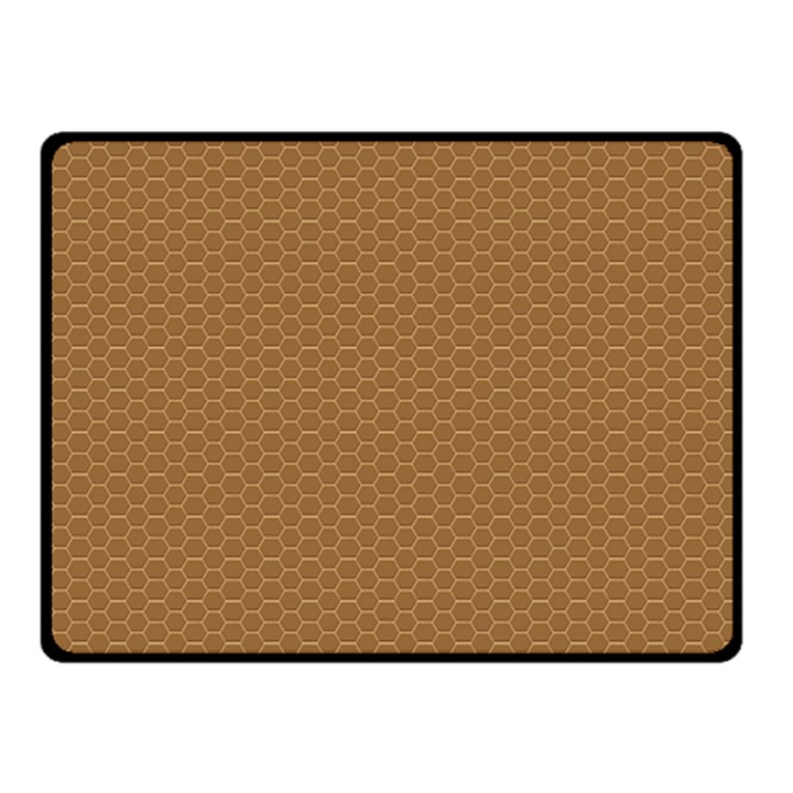 Template-wood Design Fleece Blanket (Small)