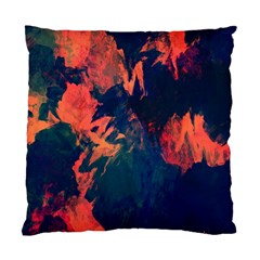 Background-abstrac Orange Standard Cushion Case (two Sides) by nateshop