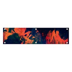 Background-abstrac Orange Banner And Sign 4  X 1 