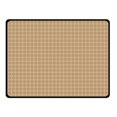 Template-wood Double Sided Fleece Blanket (small)  by nateshop