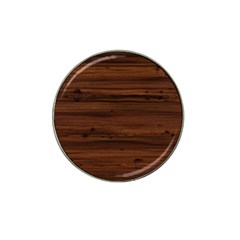 Texture-dark Wood Hat Clip Ball Marker by nateshop