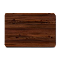 Texture-dark Wood Small Doormat  by nateshop