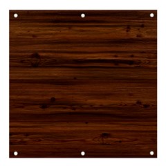 Texture-dark Wood Banner And Sign 4  X 4  by nateshop