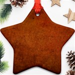 Brown Ornament (Star) Front