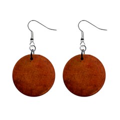 Brown Mini Button Earrings by nateshop