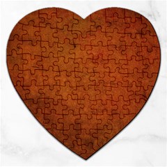 Brown Jigsaw Puzzle (heart) by nateshop