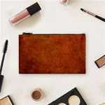 Brown Cosmetic Bag (Small) Front