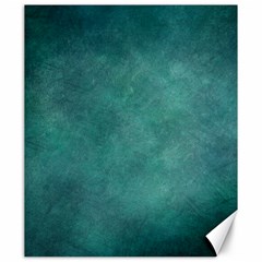 Dark Green Abstract Canvas 20  x 24 