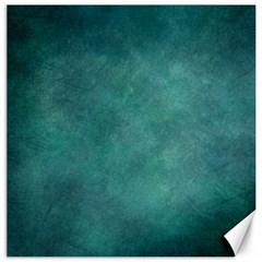 Dark Green Abstract Canvas 12  X 12  by nateshop