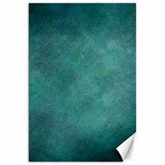 Dark Green Abstract Canvas 20  X 30  by nateshop