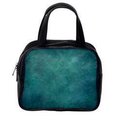 Dark Green Abstract Classic Handbag (one Side) by nateshop