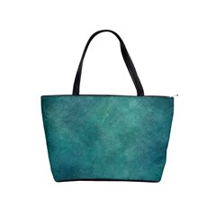 Dark Green Abstract Classic Shoulder Handbag