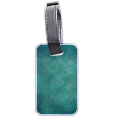 Dark Green Abstract Luggage Tag (two Sides) by nateshop