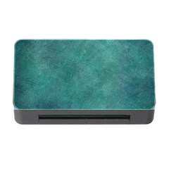 Dark Green Abstract Memory Card Reader With Cf by nateshop