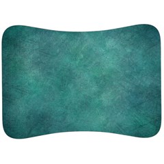 Dark Green Abstract Velour Seat Head Rest Cushion by nateshop