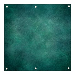 Dark Green Abstract Banner And Sign 3  X 3 