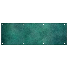 Dark Green Abstract Banner And Sign 9  X 3 